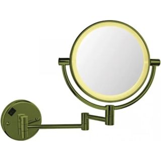 Косметическое зеркало с подсветкой Gappo G6103-4 бронза